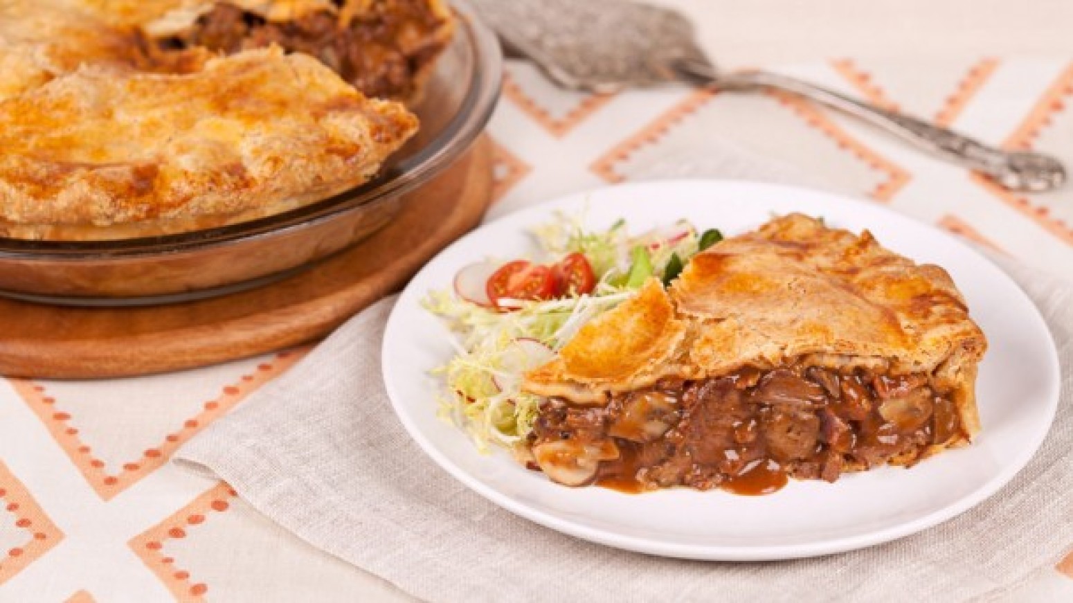 Steak Mushroom pie